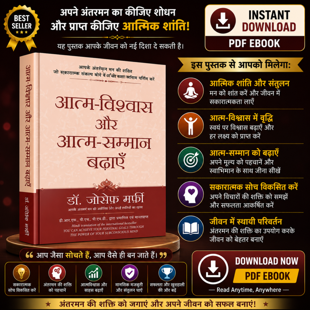 Boost Your Self-Confidence & Self-Esteem (Hindi PDF eBook)