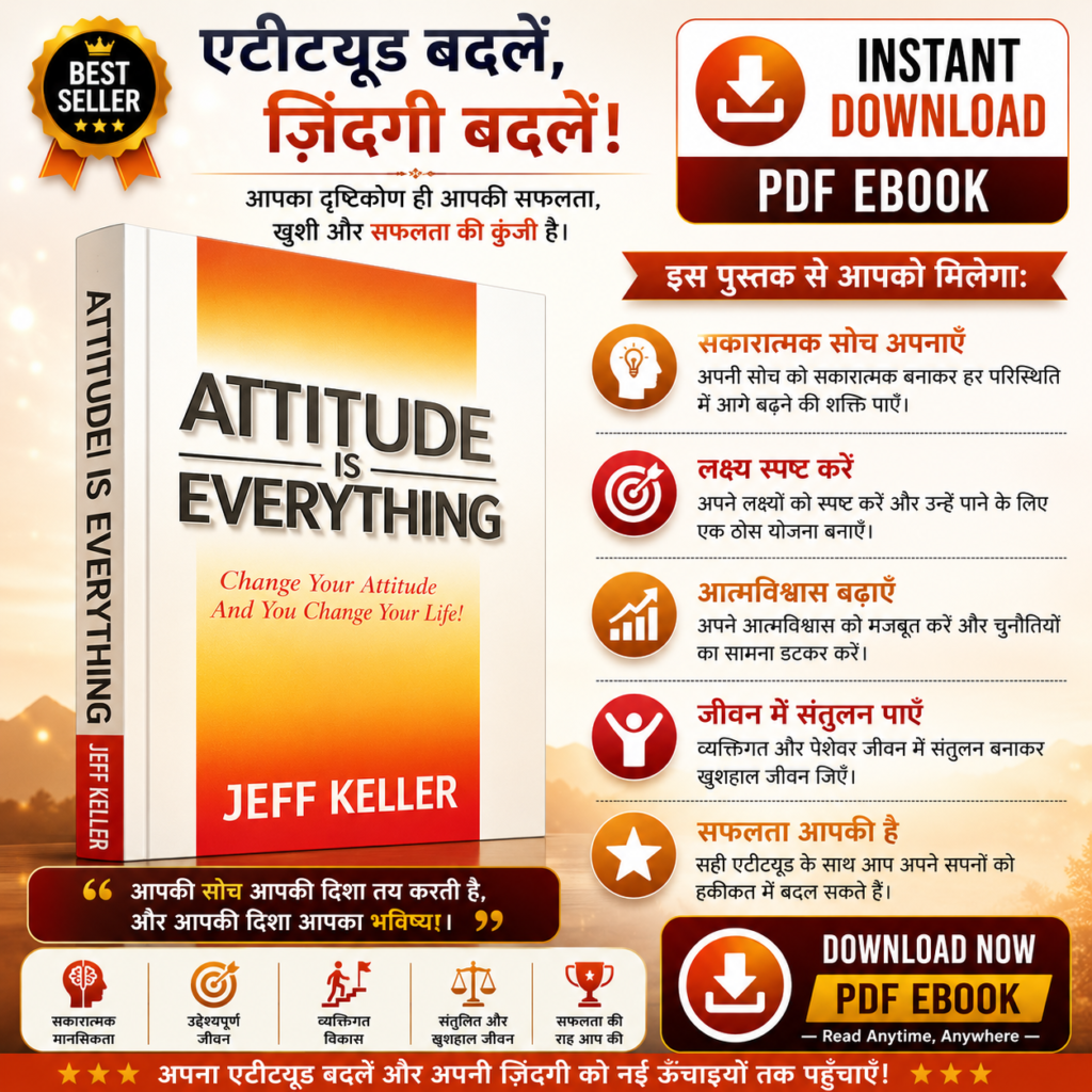 Attitude Is Everything – Jeff Keller (Hindi)